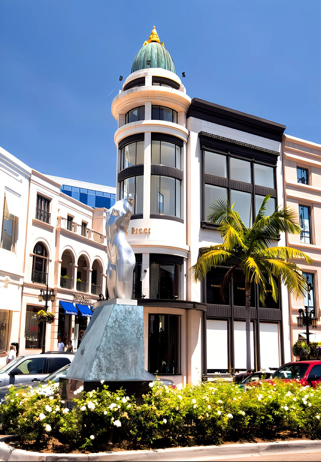  Stepping onto Rodeo Drive in Beverly Hills, you enter a world where each storefront tells a story of glamour, elegance, and the palpable thrill of indulging in luxury's embrace.