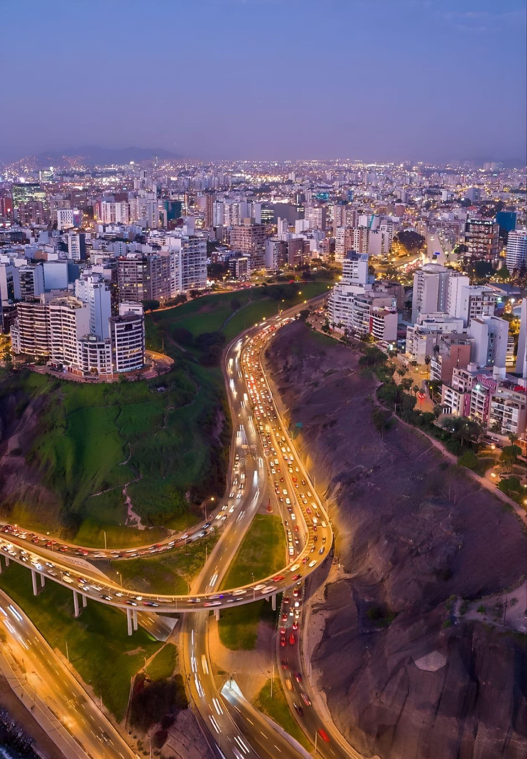 Miraflores, a district of Lima, Peru.
