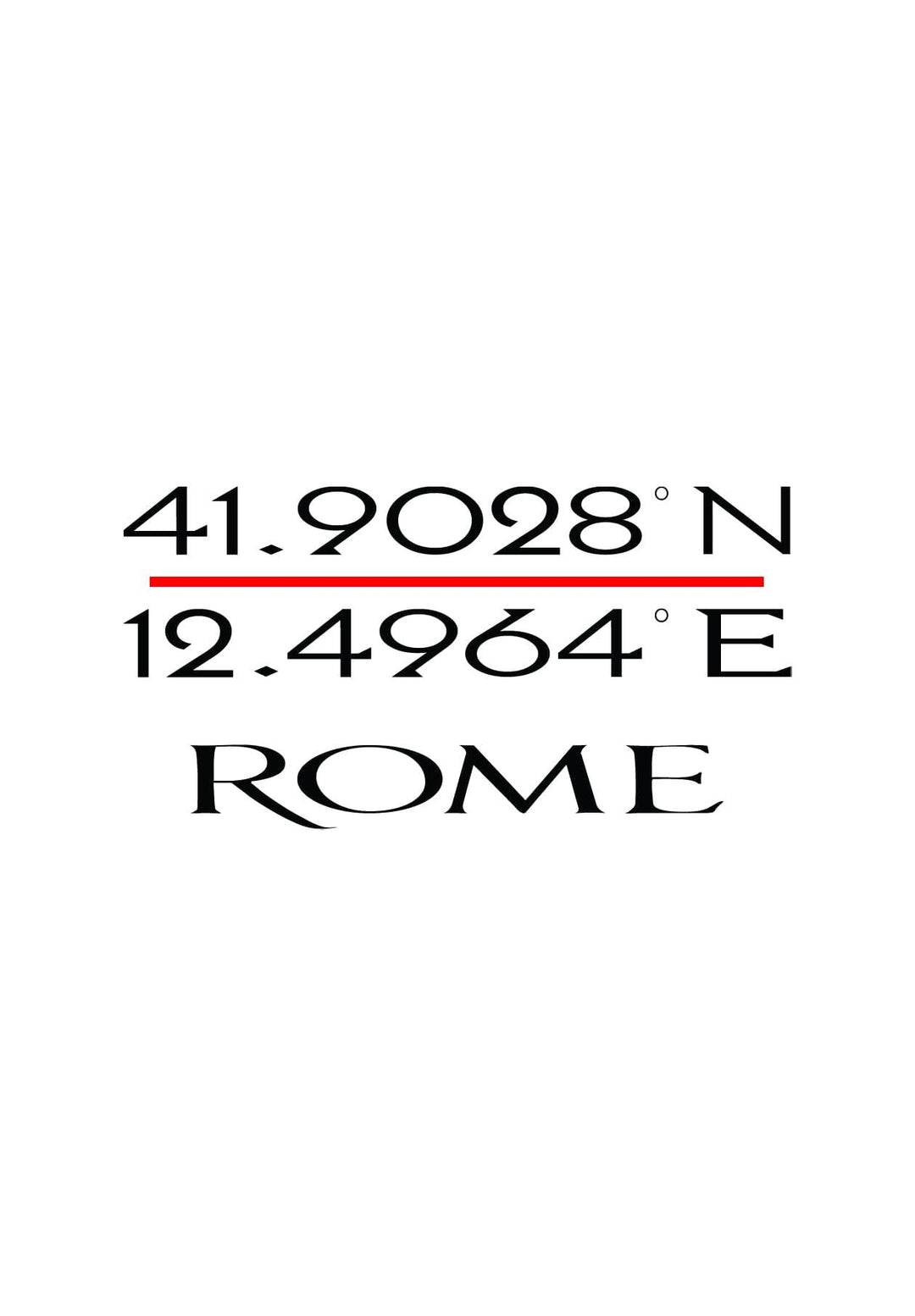 In the fashion landscape, the Rome coordinates logo emerges as a symbol of cultural resonance.