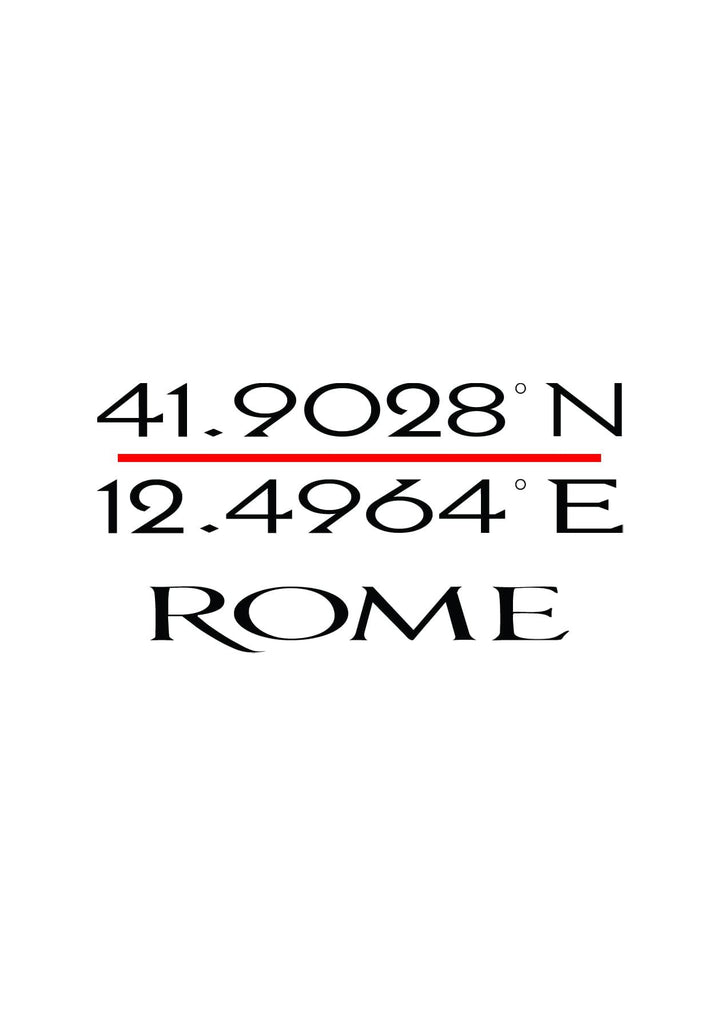In the fashion landscape, the Rome coordinates logo emerges as a symbol of cultural resonance.