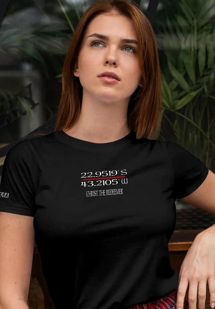 Seated on a bench, a woman clad in a black shirt exudes an aura of quiet contemplation and serene strength, embodying a moment where simplicity intertwines with emotional depth.