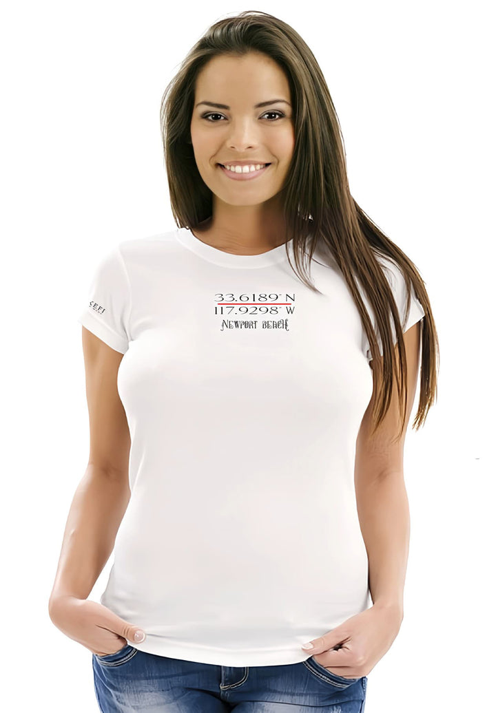 In the simplicity of a white t-shirt and jeans, she reflects an effortless charm, and a casual elegance that speaks volumes in its understated beauty.
