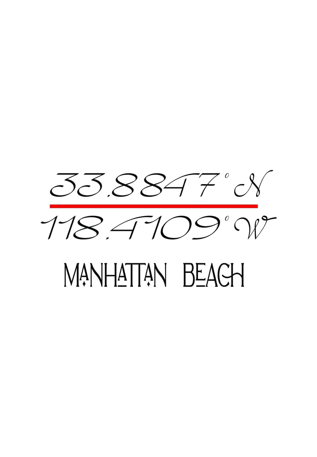 Let the GPS coordinates guide you to Manhattan Beach, where every longitude and latitude unlocks cherished moments and dreams.