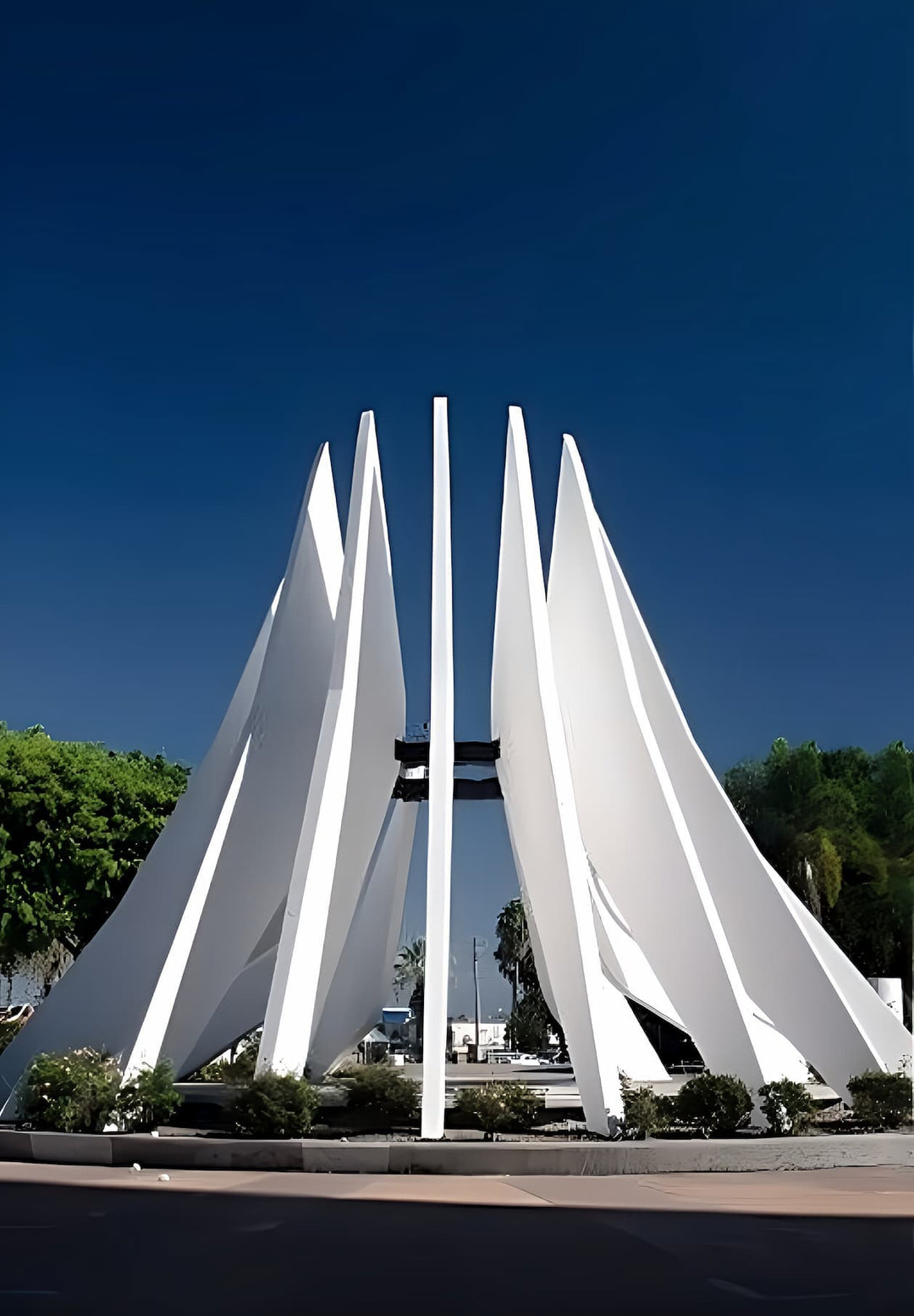 The Compton Civic Plaza is the site of a memorial dedicated to Dr. Martin Luther King Jr.