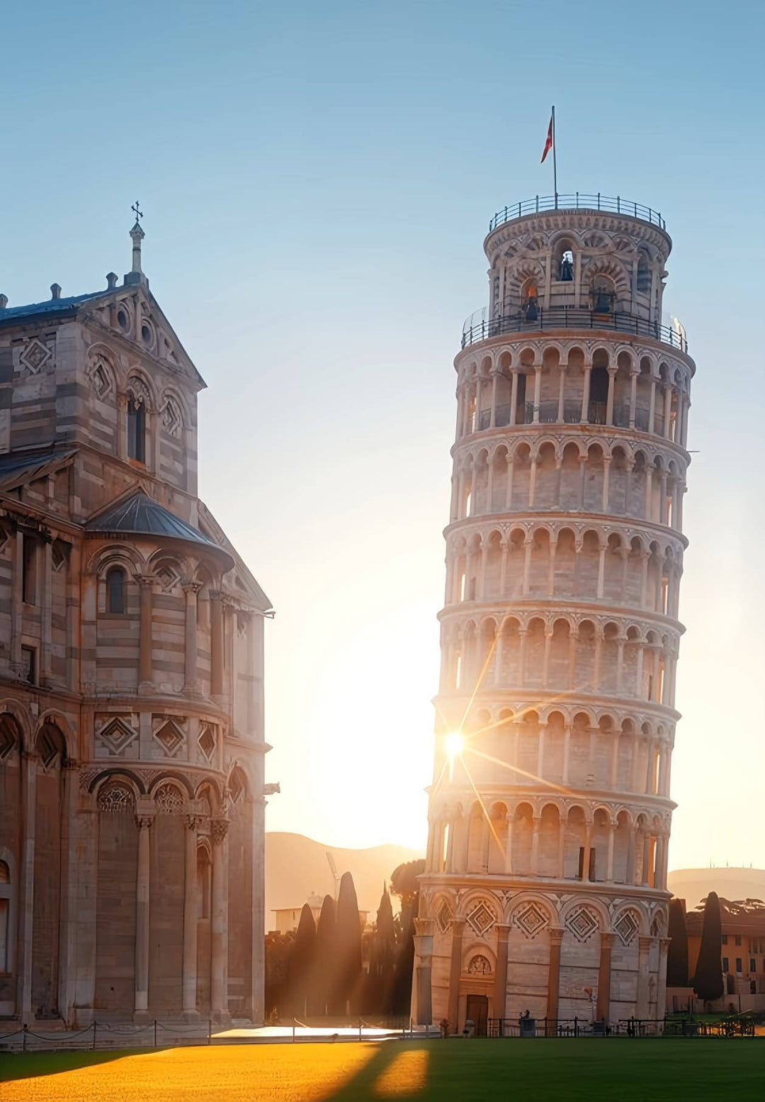 The iconic Leaning Tower, nestled in Campo dei Miracoli, stands as Pisa's most celebrated and beloved architectural marvel.