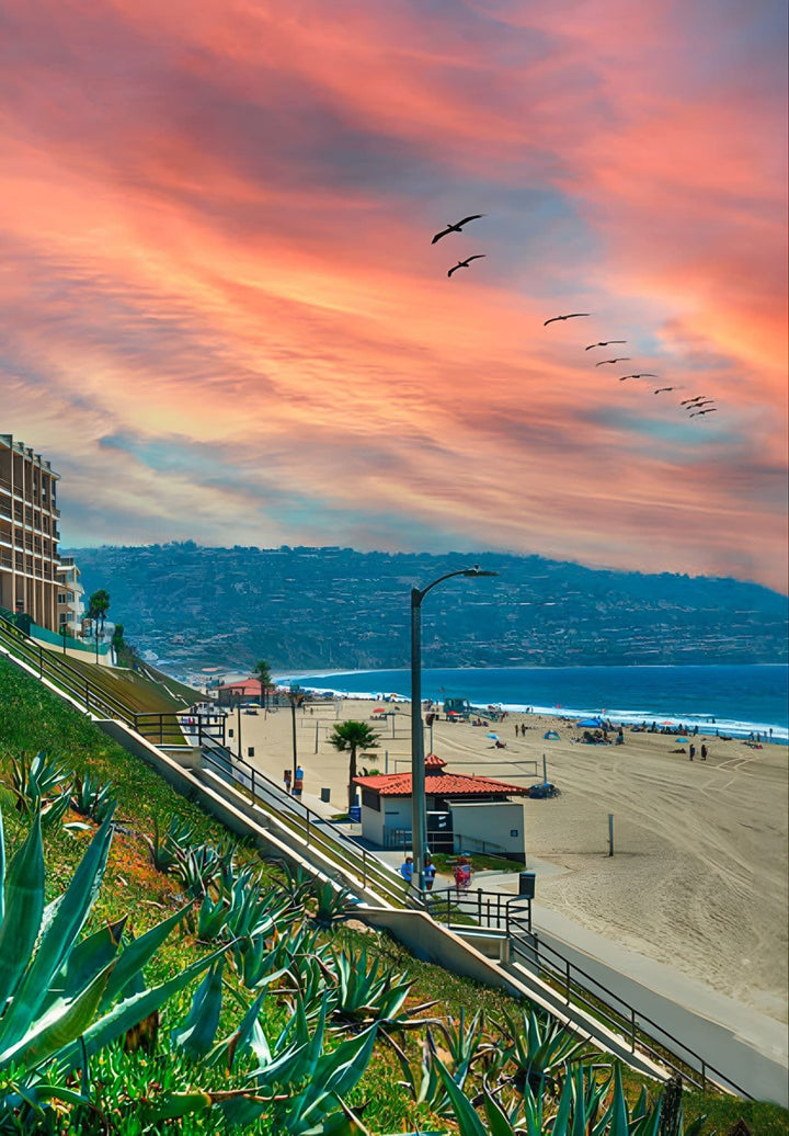 The coastal communities of Manhattan Beach, Hermosa Beach, and Redondo Beach in Los Angeles County are collectively referred to as the "Beach Cities"
