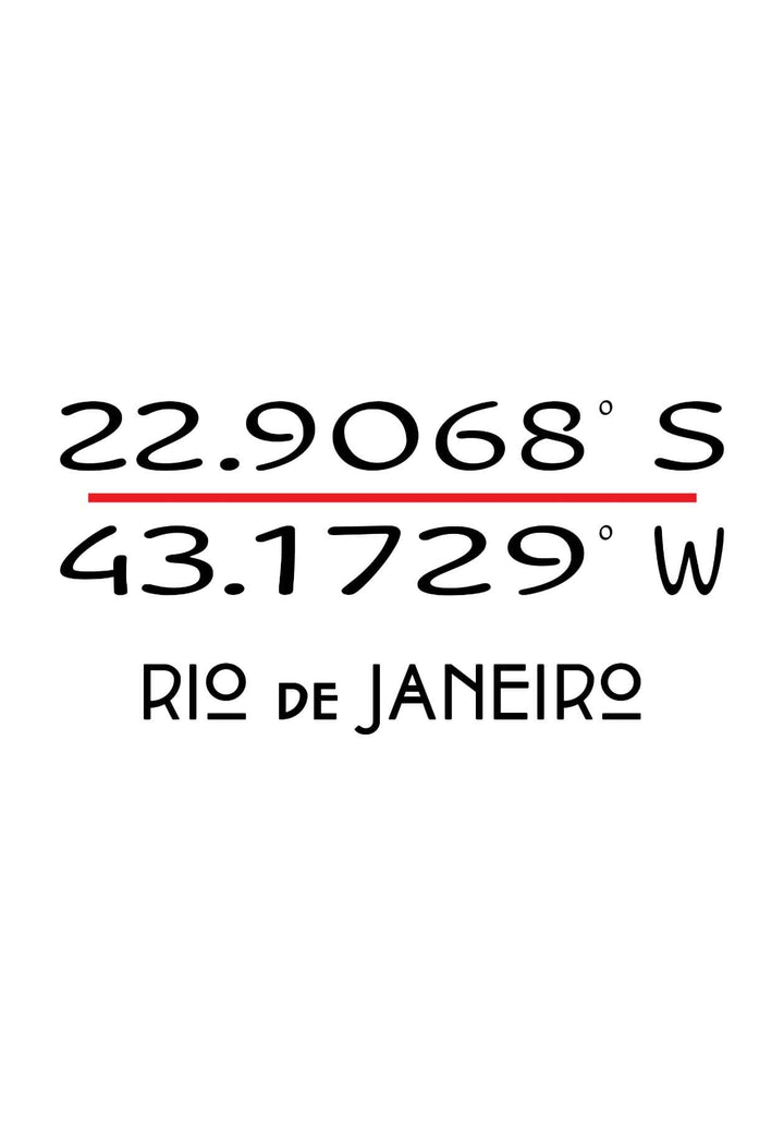 Nestled in vibrant Brazil, the coordinates of Rio de Janeiro resonate with the rhythm of samba and the warmth of endless sunshine.