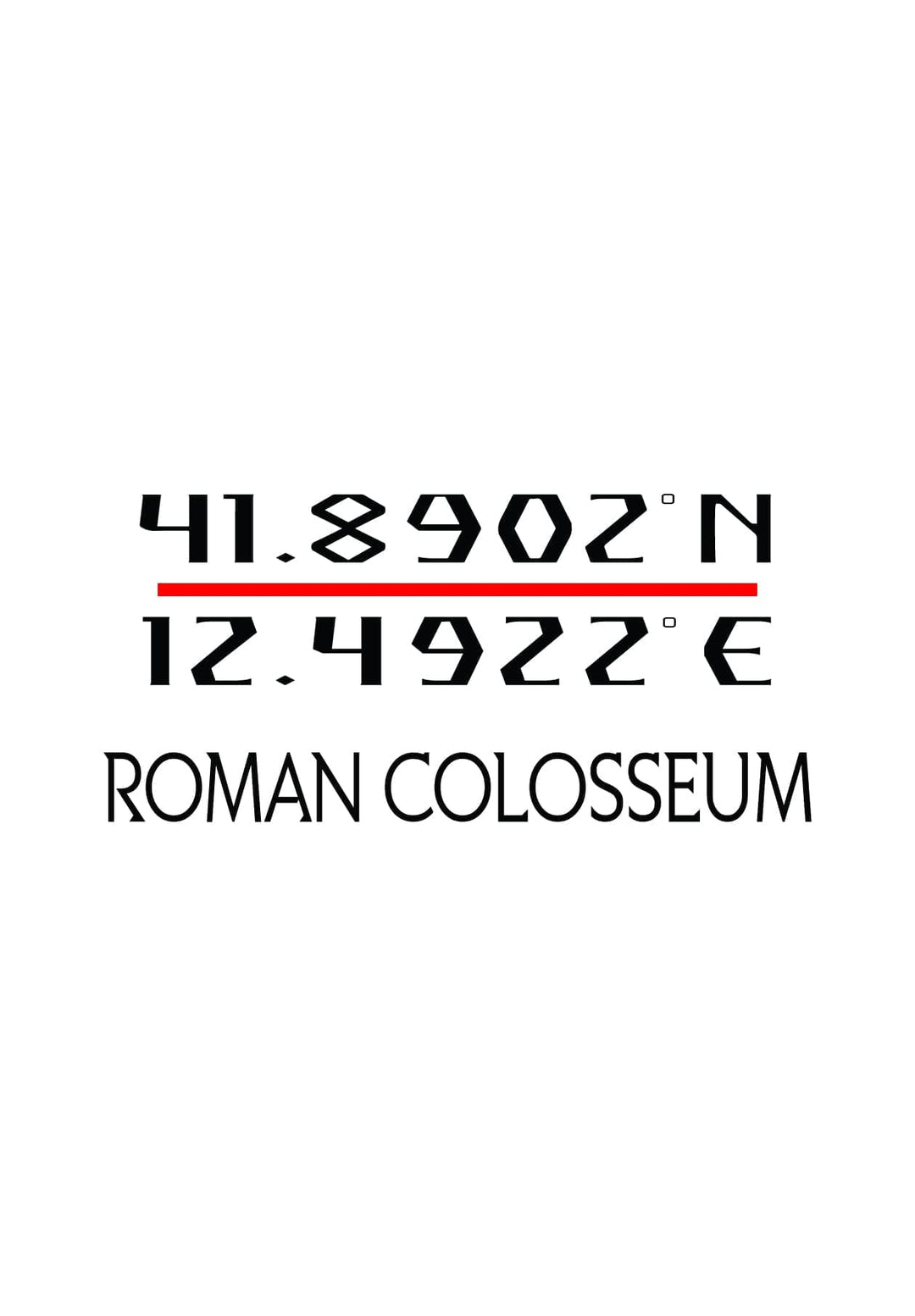 In the heart of history, the Roman Colosseum stands, its coordinates echoing tales of valor, gladiators, and the grandeur of ancient Rome.