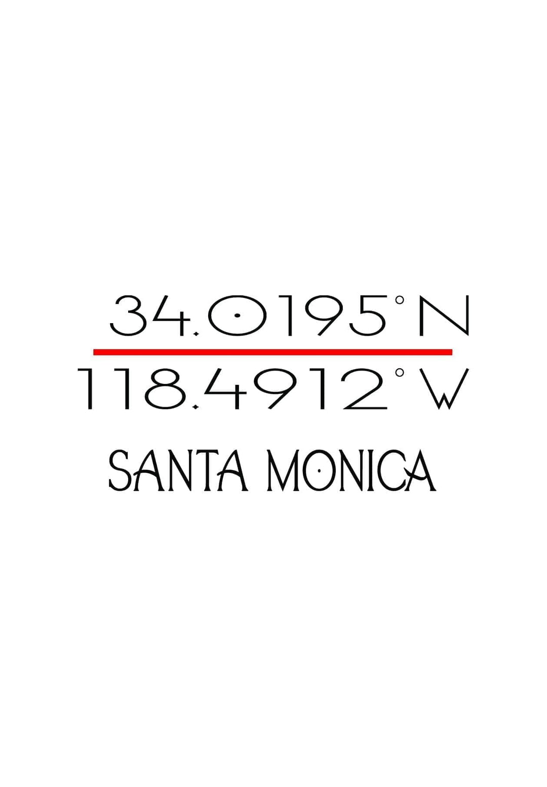 Santa Monica's GPS coordinates place it as a coastal gem in Southern California, known for its vibrant pier, beaches, and culture.