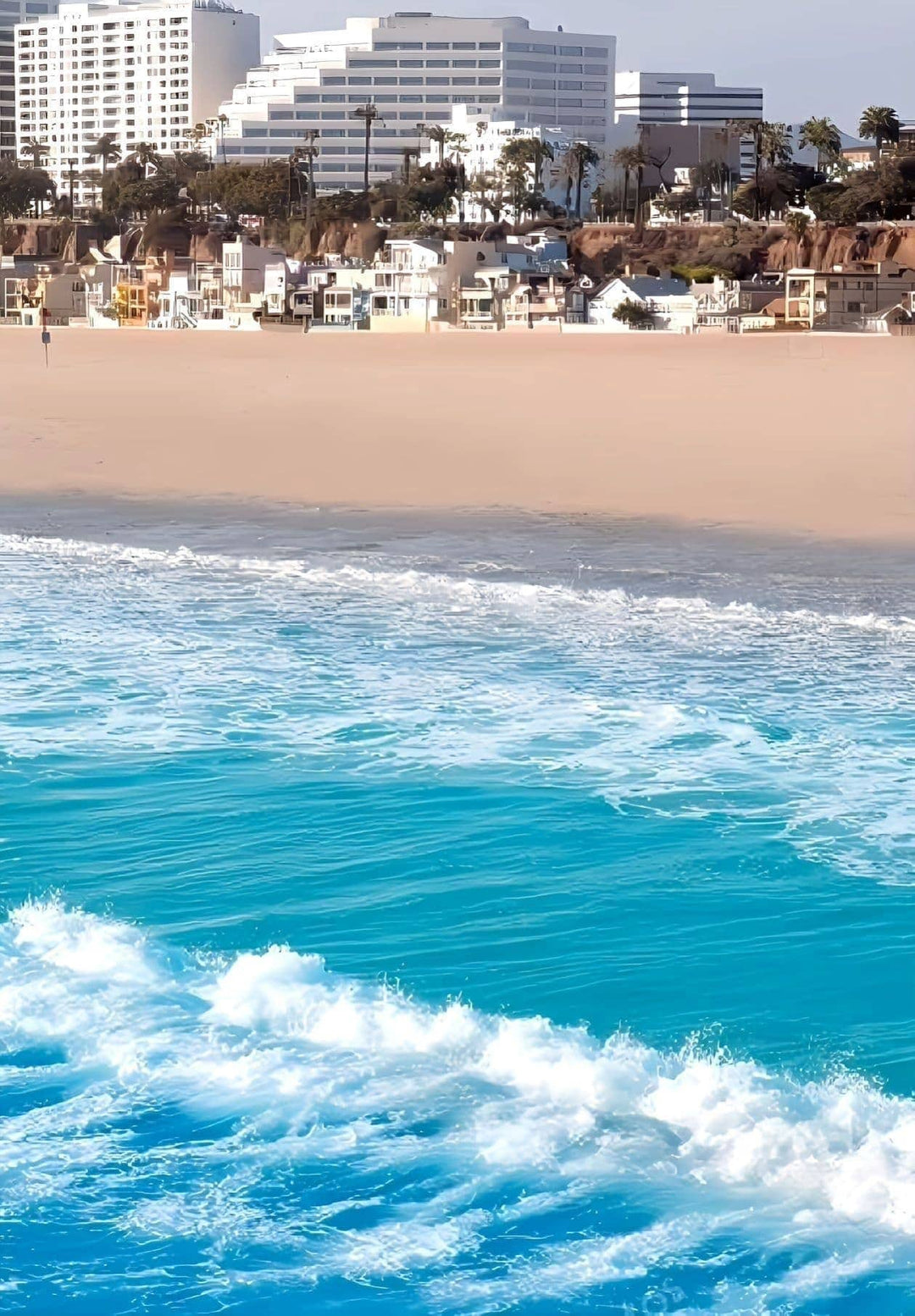 The city of Santa Monica, located in California, is widely recognized for its picturesque beaches.