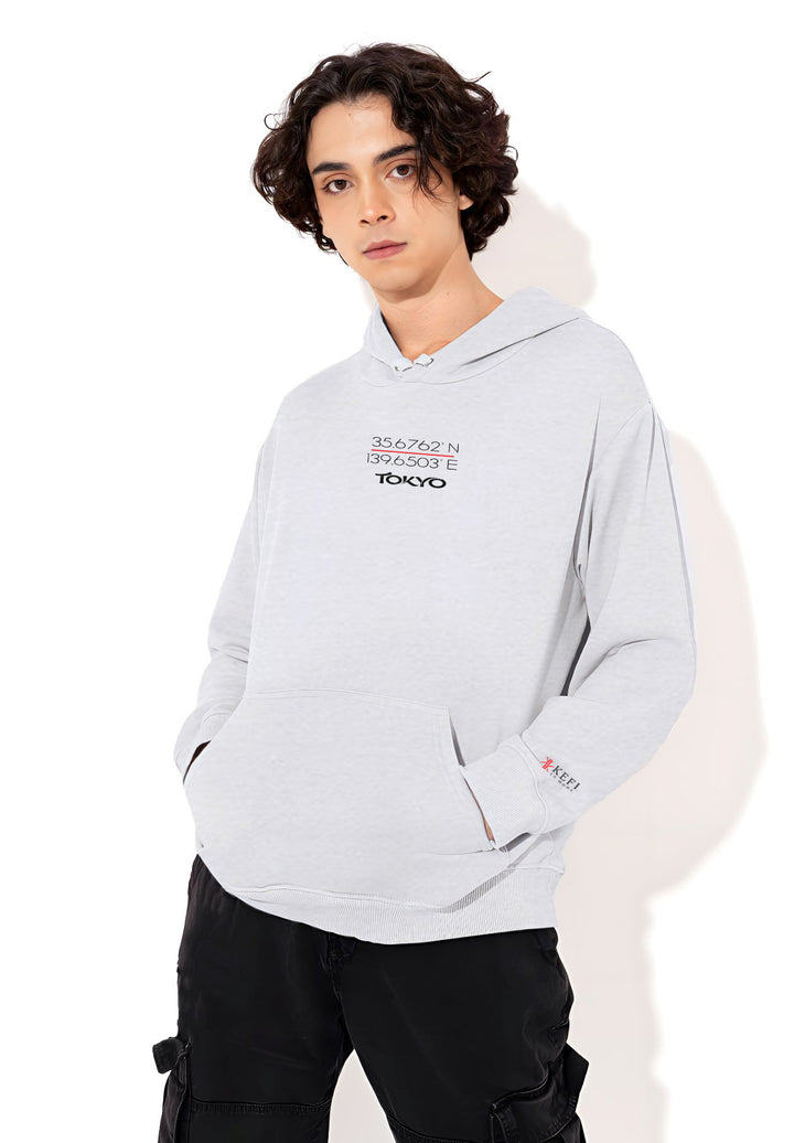 His choice of a gray Kefi La Mode hoodie encapsulating his fashion-forward sensibilities.