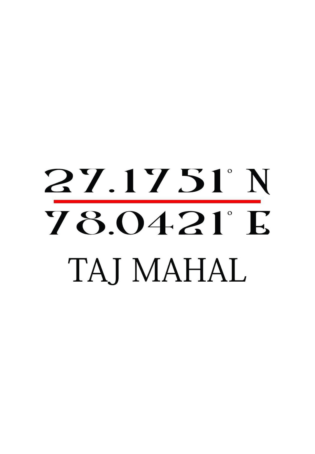  Timeless elegance meets modern intrigue as the Taj Mahal coordinates.