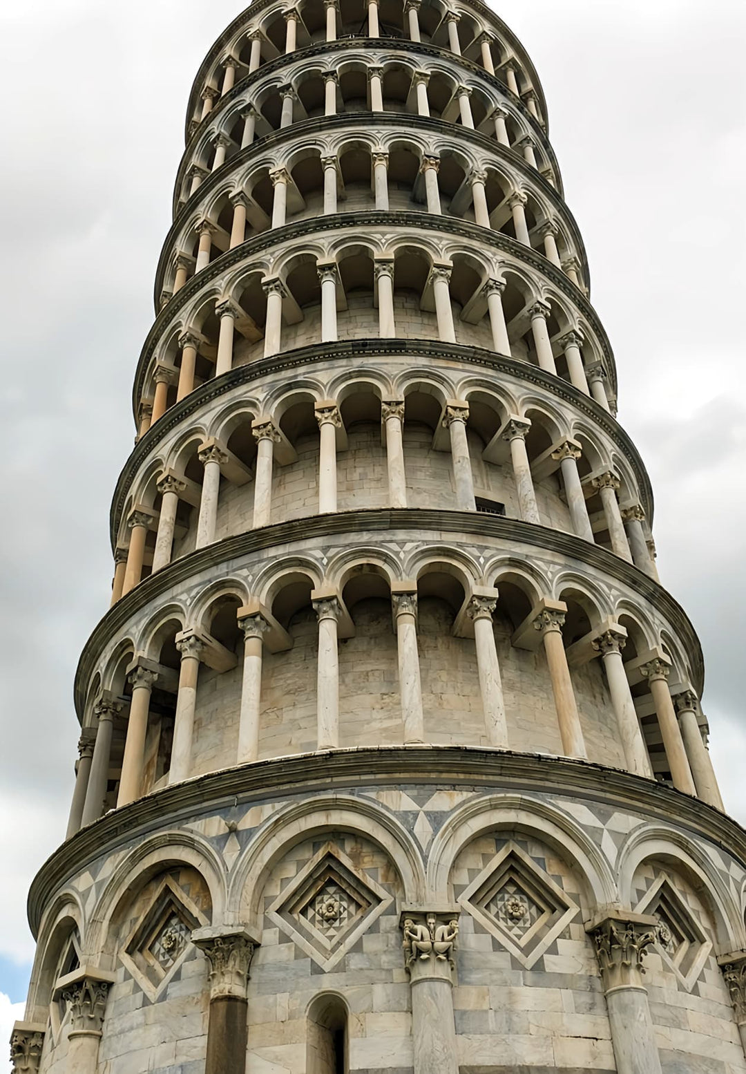 Making sure that the world-famous Leaning Tower of Pisa is under close observation.