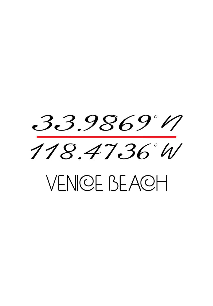 With precise coordinates, Venice Beach becomes a treasure trove of memories, each location holding its own unique charm.
