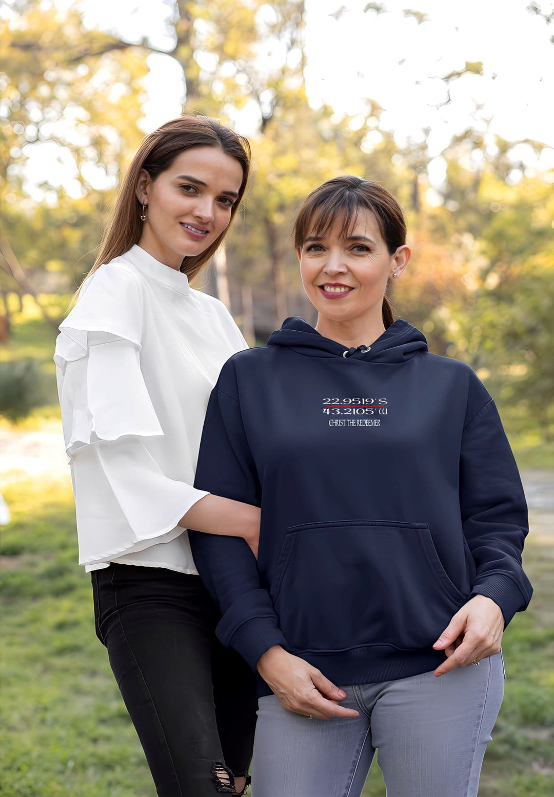 The soft embrace of the blue pullover hoodie brought warmth that created a memory of coziness and timeless fashion.